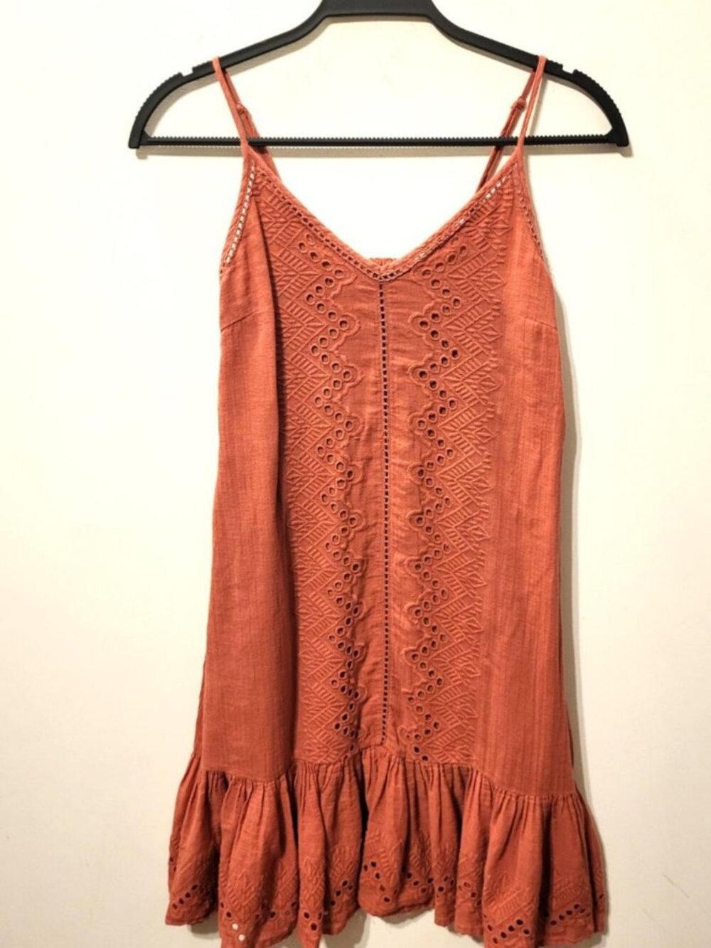 Cynthia Rawley Coral Pink Cotton Dress